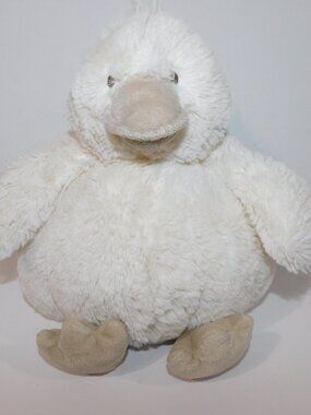 Baby Gund Chub Duck 12" Cream Rolly Polly Plush Stuffed soft lovey Toy 4043897